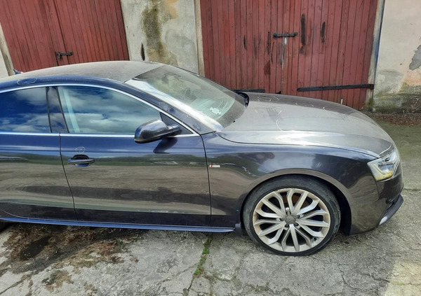 Audi A5 cena 34900 przebieg: 235690, rok produkcji 2014 z Rzepin małe 277